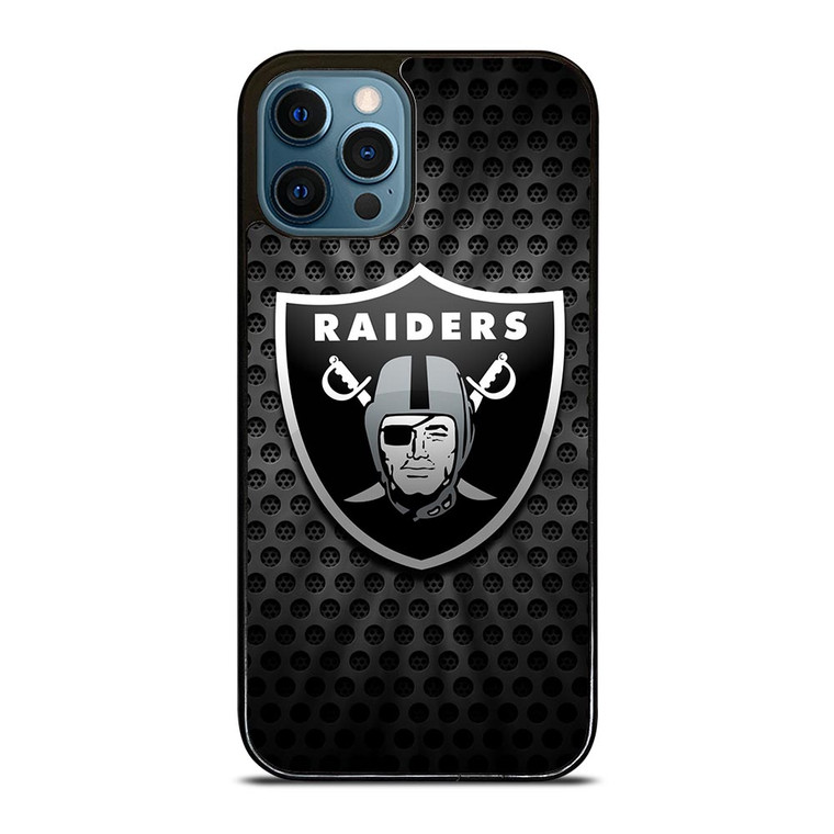 OAKLAND RAIDERS METAL LOGO iPhone 12 Pro Max Case