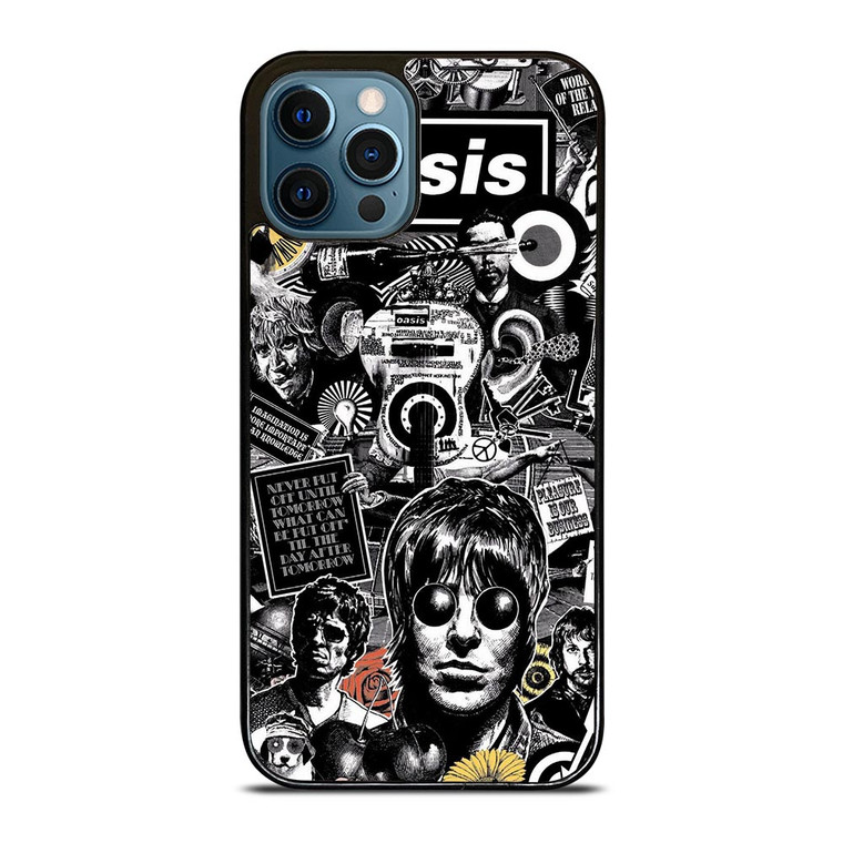 OASIS ROCK BAND POSTER iPhone 12 Pro Max Case