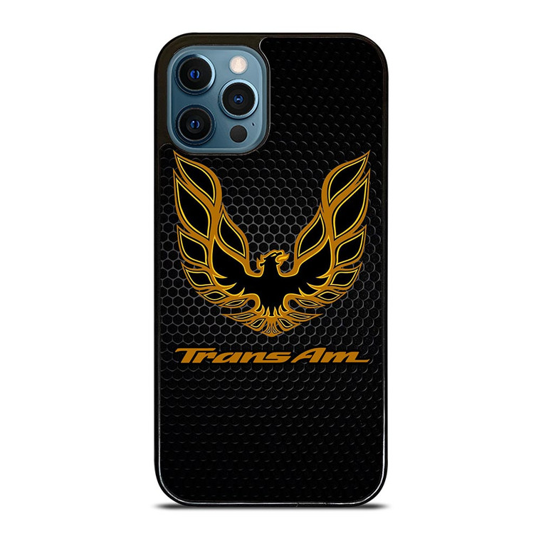 PONTIAC TRANS AM FIREBIRD METAL LOGO iPhone 12 Pro Max Case
