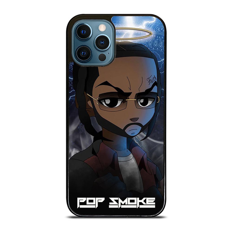 POP SMOKE RAPPER CARTOON LOGO iPhone 12 Pro Max Case
