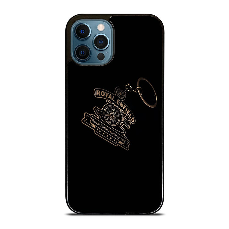 ROYAL ENFIELD KEY CHAN BLACK LOGO iPhone 12 Pro Max Case