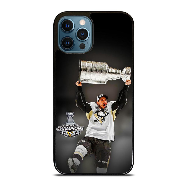 SIDNEY CROSBY PITTSBURGH PENGUINS CHAMPIONS iPhone 12 Pro Max Case