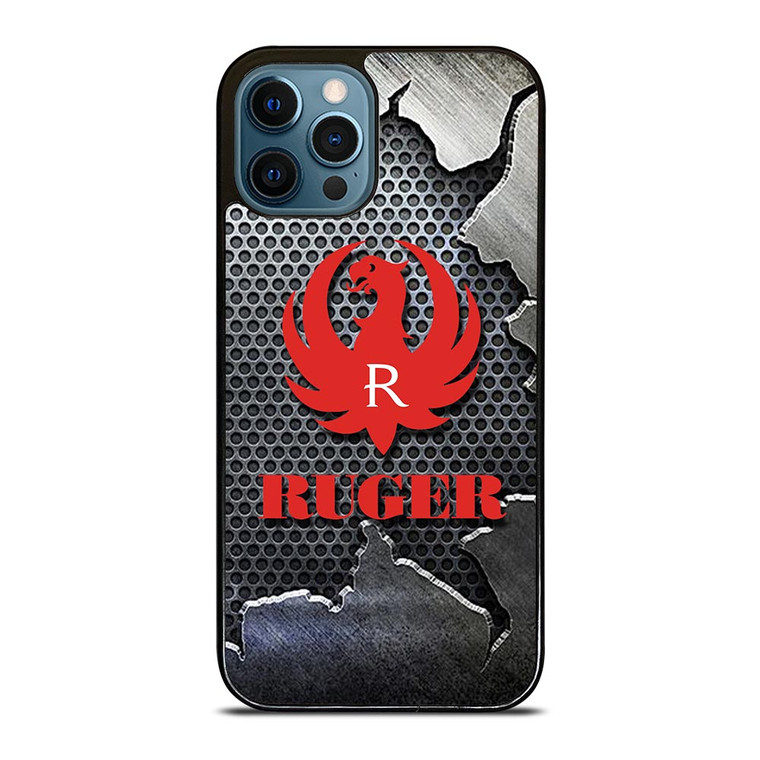 STURM RUGER FIREARM METAL LOGO 2 iPhone 12 Pro Max Case