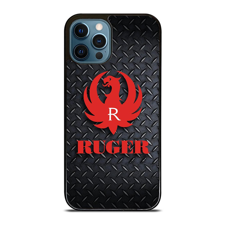 STURM RUGER FIREARM PLATE LOGO iPhone 12 Pro Max Case