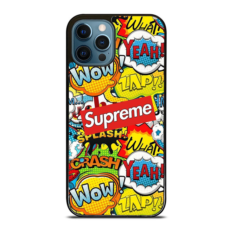 SUPREME CARTOON HALFTONE iPhone 12 Pro Max Case
