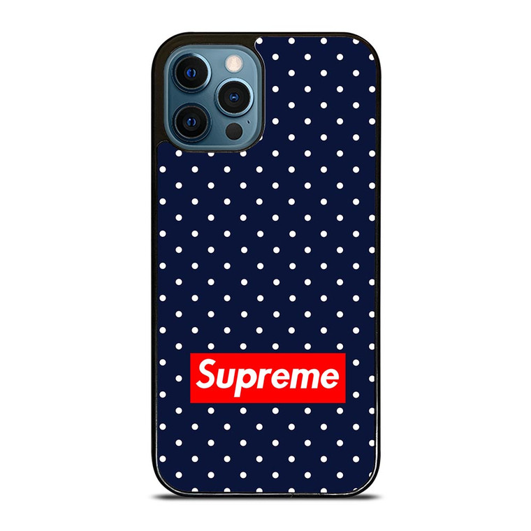 SUPREME FLORAL POLKADOTS iPhone 12 Pro Max Case