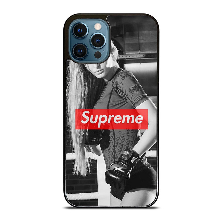 SUPREME LADIES BOXING iPhone 12 Pro Max Case