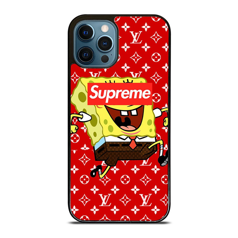 SUPREME SPONGEBOB iPhone 12 Pro Max Case