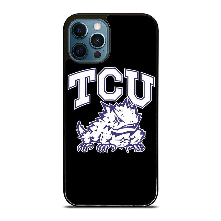 TCU HORNED FROGS FOOTBALL LOGO iPhone 12 Pro Max Case
