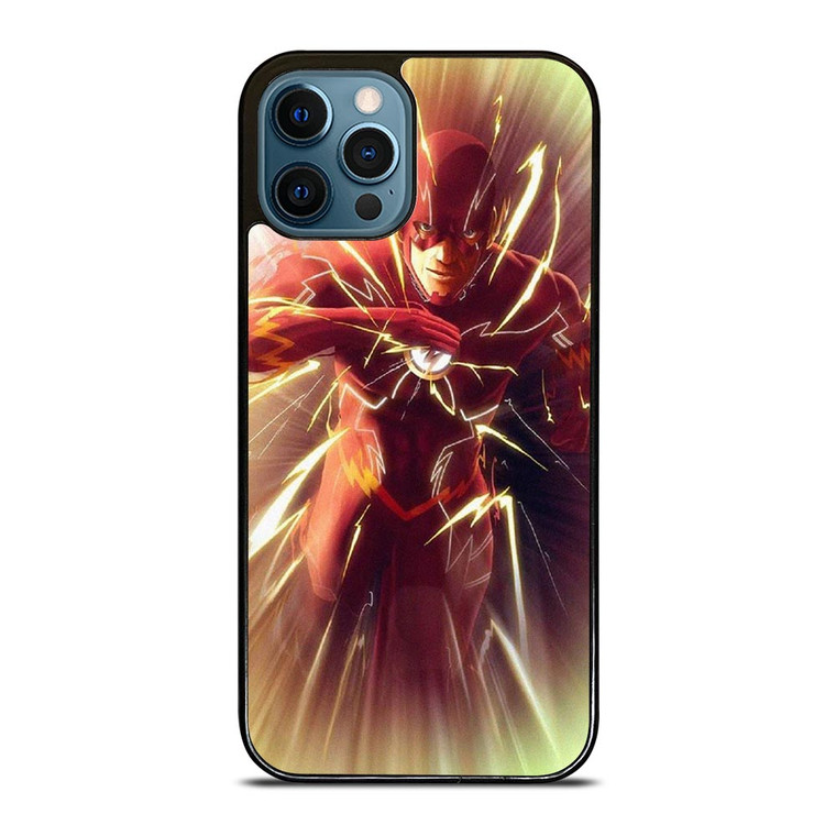 THE FLASH DC CARTOON ART iPhone 12 Pro Max Case