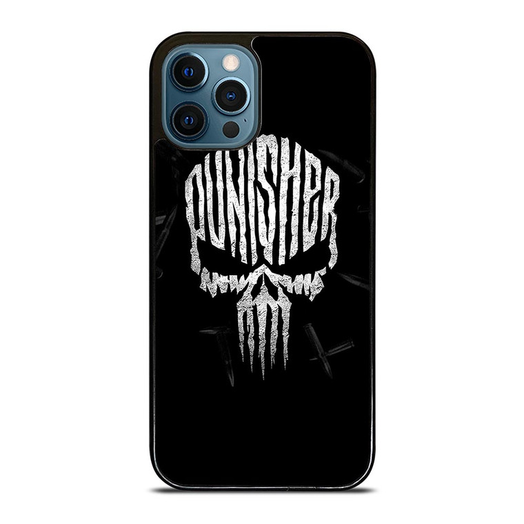 THE PUNISHER LOGO BULLETS iPhone 12 Pro Max Case