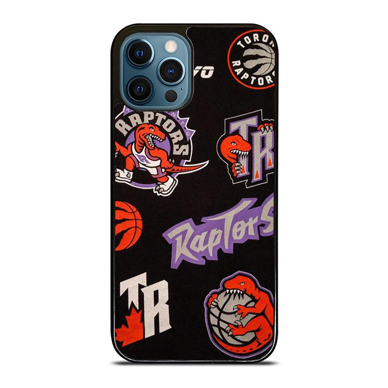 TORONTO RAPTORS LOGO COLLAGE iPhone 12 Pro Max Case