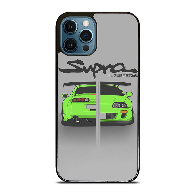 TOYOTA SUPRA CAR CLIPART iPhone 12 Pro Max Case