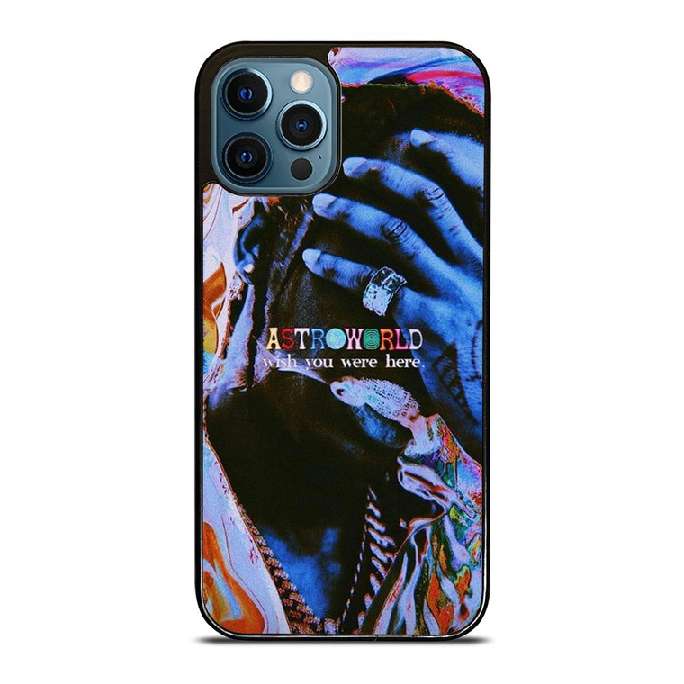 TRAVIS SCOTT ASTROWORLD ART iPhone 12 Pro Max Case TRAVIS SCOTT ASTROWORLD ART iPhone 12 Pro Max Case