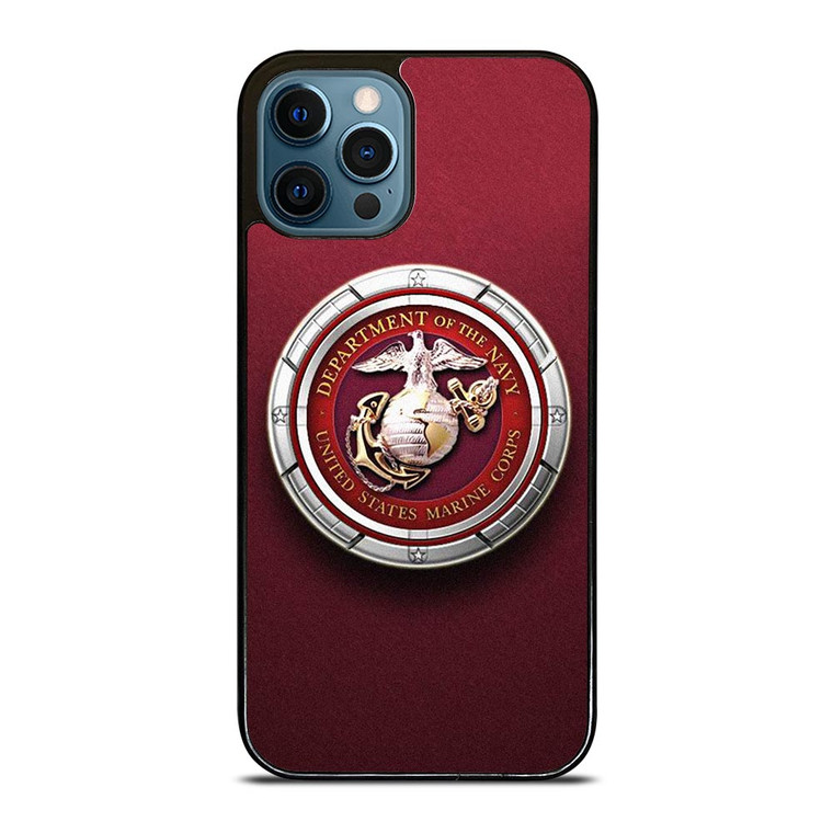UNITED STATES MARINE CORPS NAVY iPhone 12 Pro Max Case