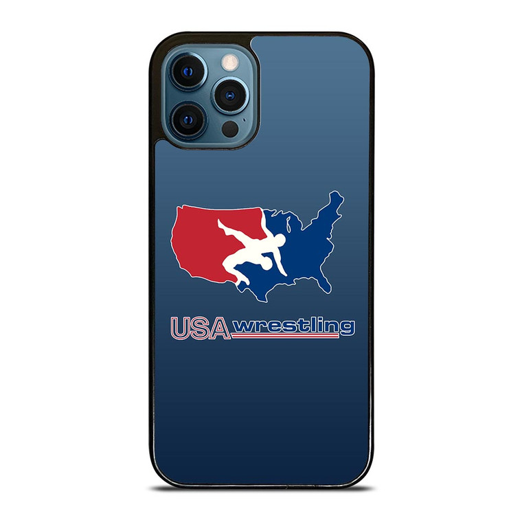 USA WRESTLING SYMBOL iPhone 12 Pro Max Case