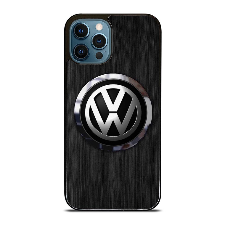 VW VOLKSWAGEN WOODEN EMBLEM iPhone 12 Pro Max Case VW VOLKSWAGEN WOODEN EMBLEM iPhone 12 Pro Max Case