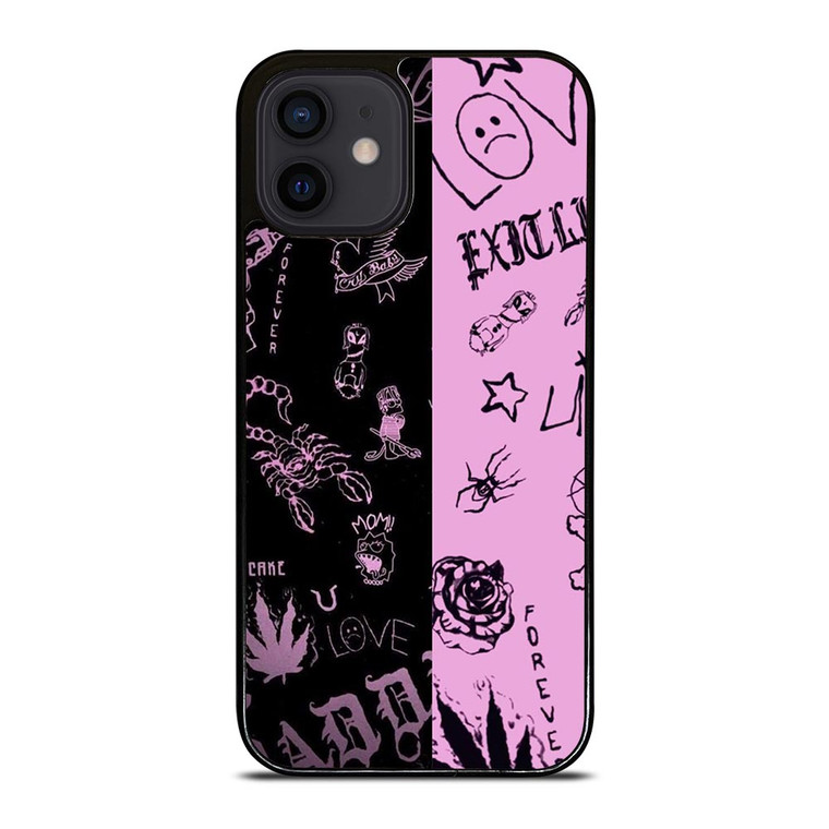 LIL PEEP TATTOO COLLAGE iPhone 12 Mini Case