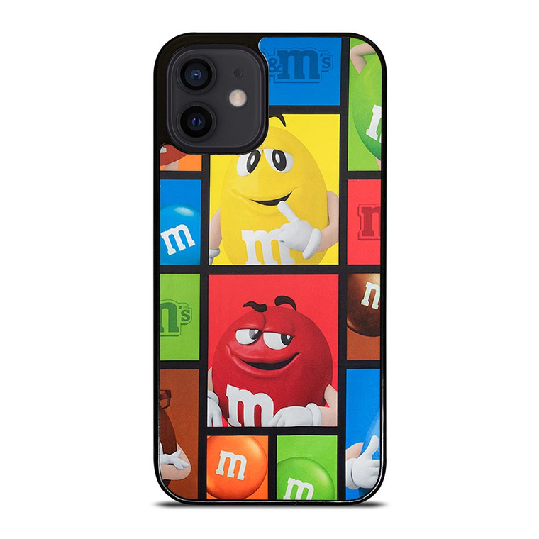 M&M'S CANDIES MASCOT COLLAGE iPhone 12 Mini Case