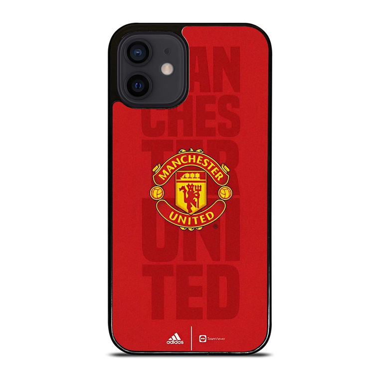MANCHESTER UNITED FC ADIDAS LOGO iPhone 12 Mini Case