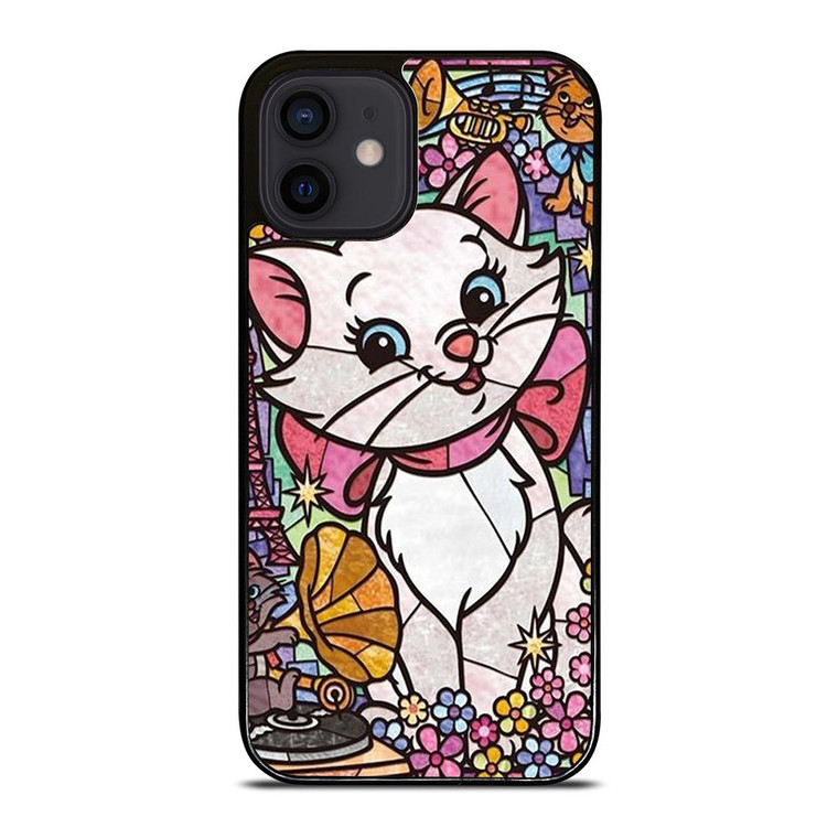 MARIE THE ARISTOCATS CAT STENED GLASS iPhone 12 Mini Case