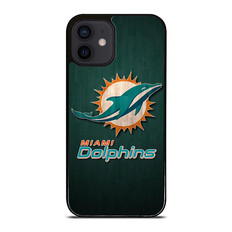 MIAMI DOLPHINS WOODEN LOGO iPhone 12 Mini Case
