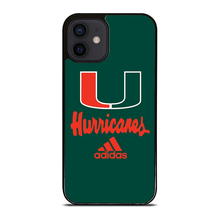 MIAMI HURRICANES GREEN LOGO iPhone 12 Mini Case