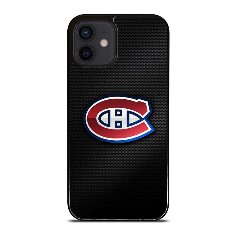 MONTREAL CANADIENS CARBON LOGO iPhone 12 Mini Case