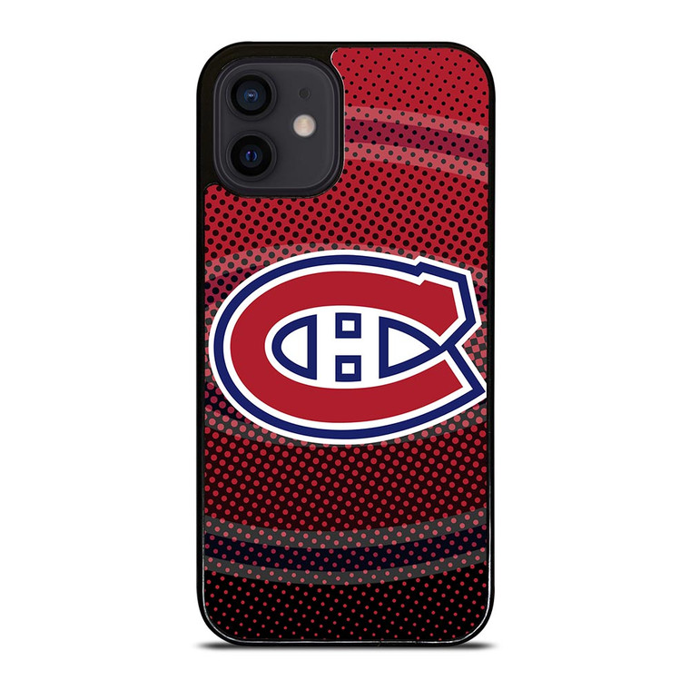 MONTREAL CANADIENS HALFTONE LOGO iPhone 12 Mini Case