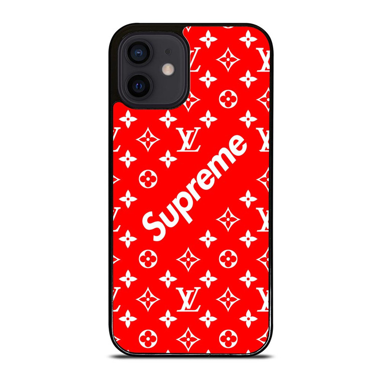 NEW SUPREME RED PATTERN iPhone 12 Mini Case NEW SUPREME RED PATTERN iPhone 12 Mini Case