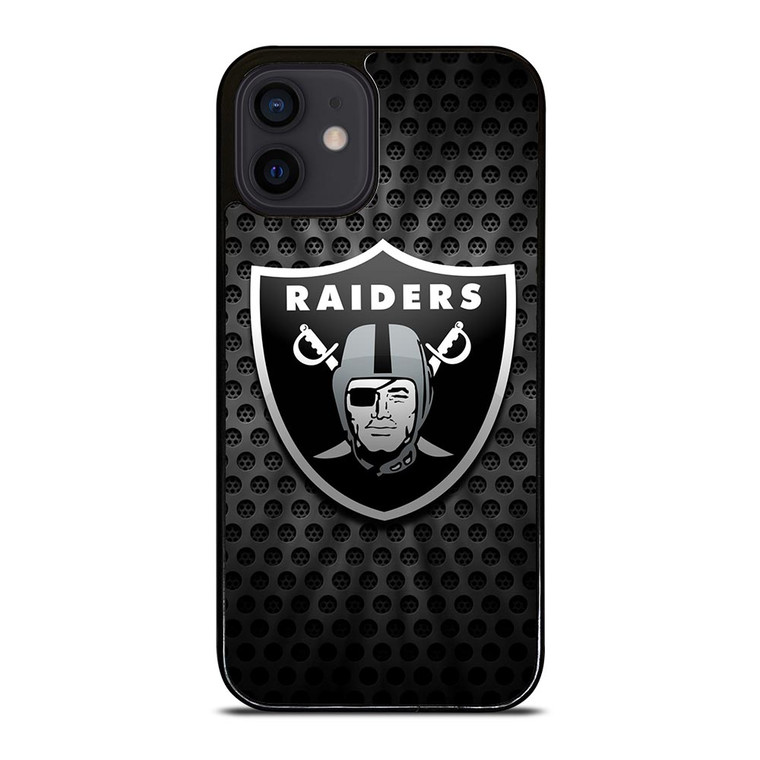 OAKLAND RAIDERS METAL LOGO iPhone 12 Mini Case