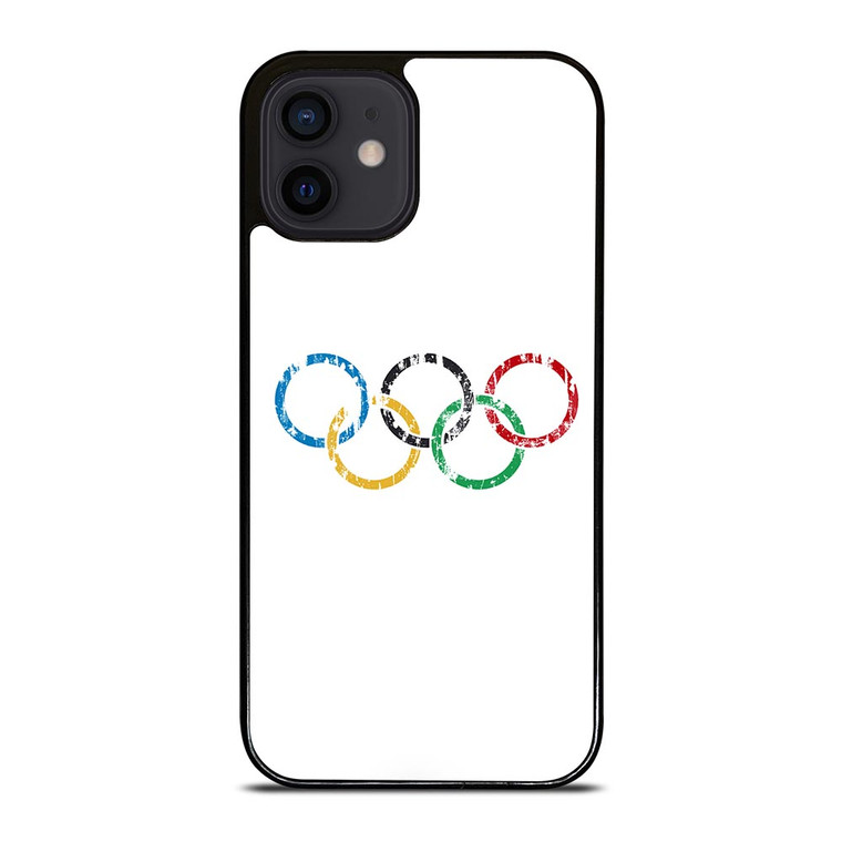OLYMPIC RINGS LOGO BRUSHED iPhone 12 Mini Case