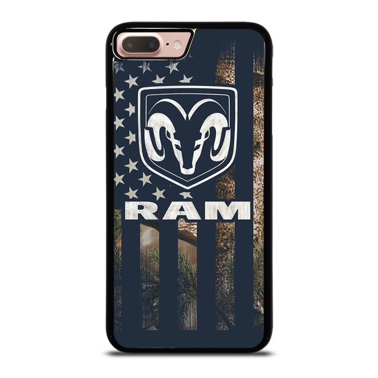DODGE RAM FLAG iPhone 8 Plus Case