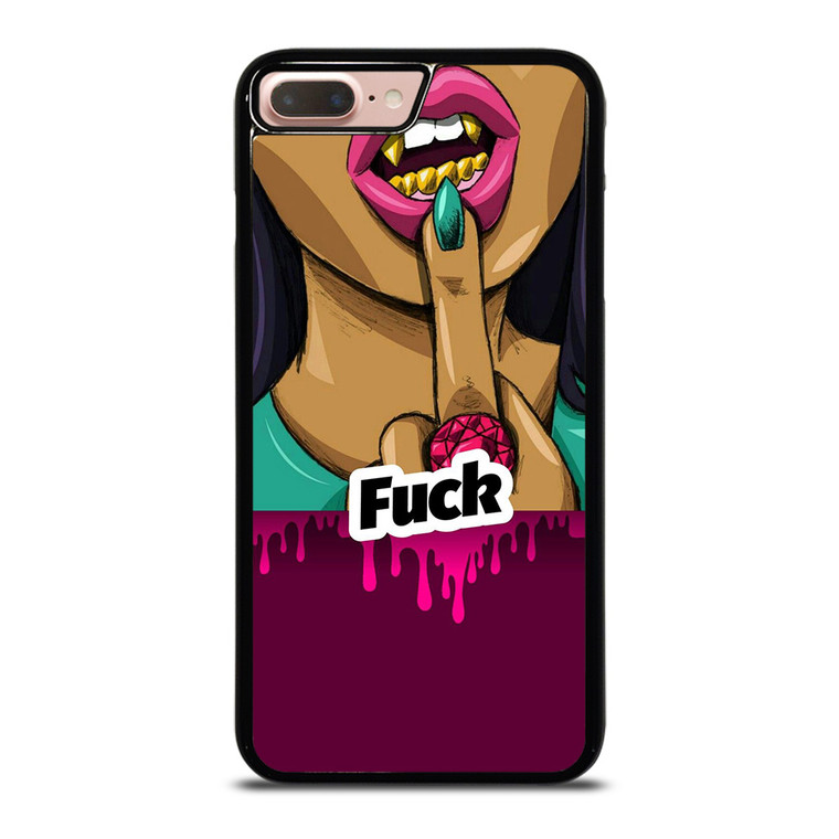 DOPE FUCK GIRL VIOLET iPhone 8 Plus Case DOPE FUCK GIRL VIOLET iPhone 8 Plus Case