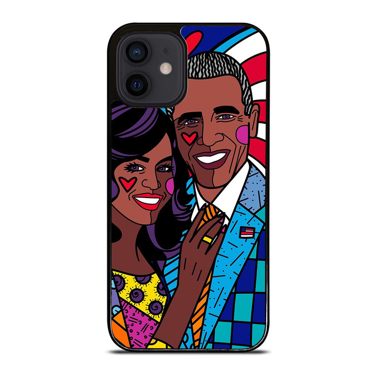 ROMERO BRITTO BARACK OBAMA iPhone 12 Mini Case