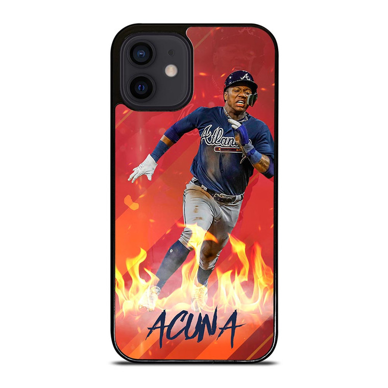 RONALD ACUNA JR ATLANTA BRAVES BASEBALL MLB iPhone 12 Mini Case