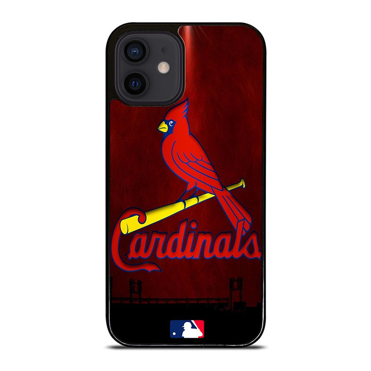 SAINT LOUIS CARDINALS MLB RED LOGO iPhone 12 Mini Case
