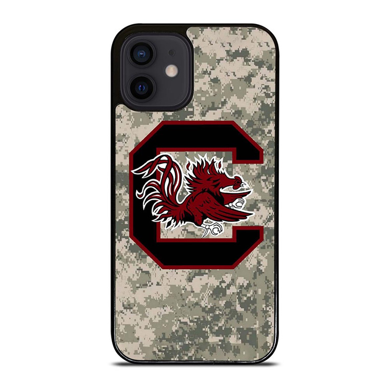 SOUTH CAROLINA GAMECOCKS CAMO LOGO iPhone 12 Mini Case