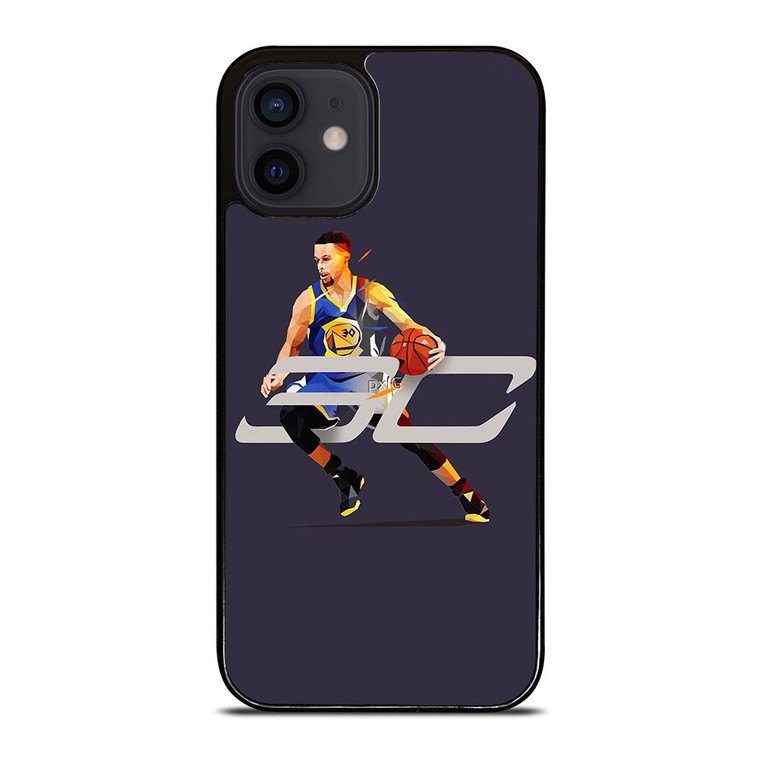 STEPHEN CURRY GOLDEN STATE WARRIORS CLIPART iPhone 12 Mini Case