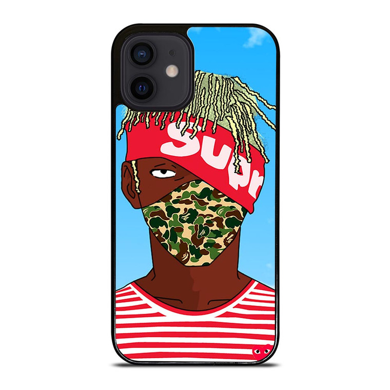 SUPREME LIL UZI VERT BATHING APE KAKASHI iPhone 12 Mini Case