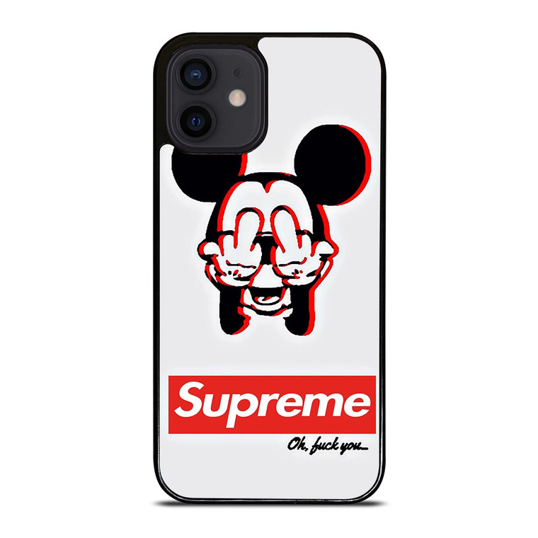 SUPREME MICKEY MOUSE iPhone 12 Mini Case