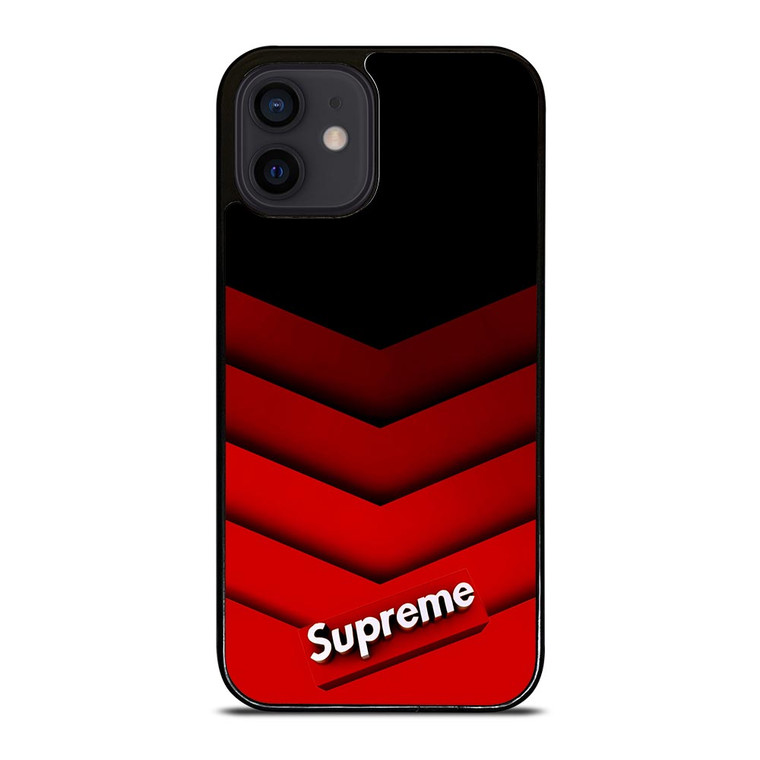 SUPREME RED PATTERN iPhone 12 Mini Case SUPREME RED PATTERN iPhone 12 Mini Case