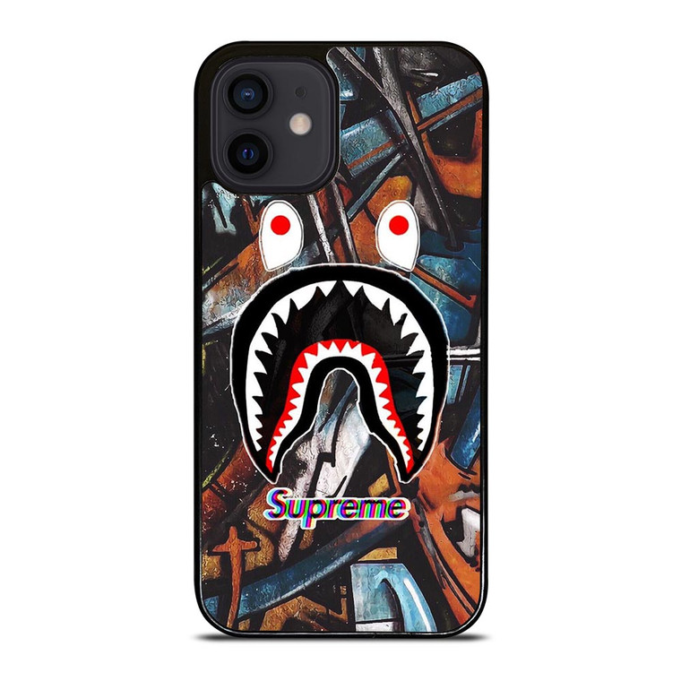 SUPREME X BAPE ABSTRACTIVE iPhone 12 Mini Case SUPREME X BAPE ABSTRACTIVE iPhone 12 Mini Case