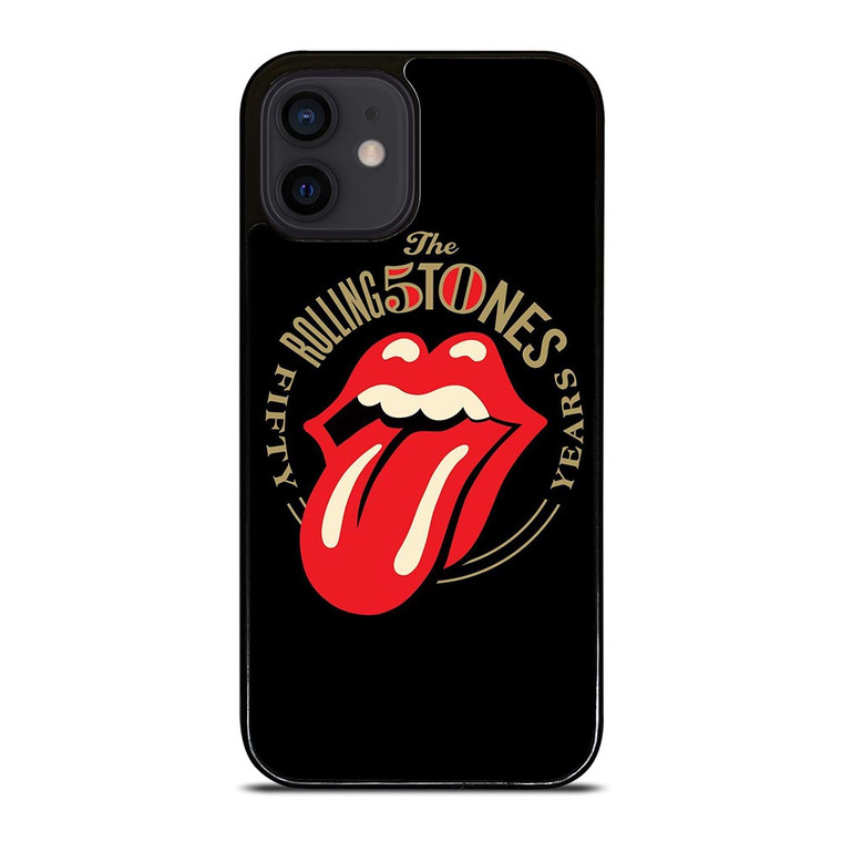 THE ROLLING STONES ROCK BAND LOGO iPhone 12 Mini Case THE ROLLING STONES ROCK BAND LOGO iPhone 12 Mini Case
