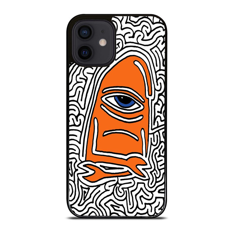 TOY MACHINE SKATEBOARD DOODLE iPhone 12 Mini Case TOY MACHINE SKATEBOARD DOODLE iPhone 12 Mini Case