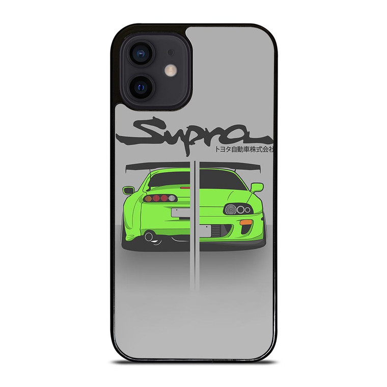 TOYOTA SUPRA CAR CLIPART iPhone 12 Mini Case