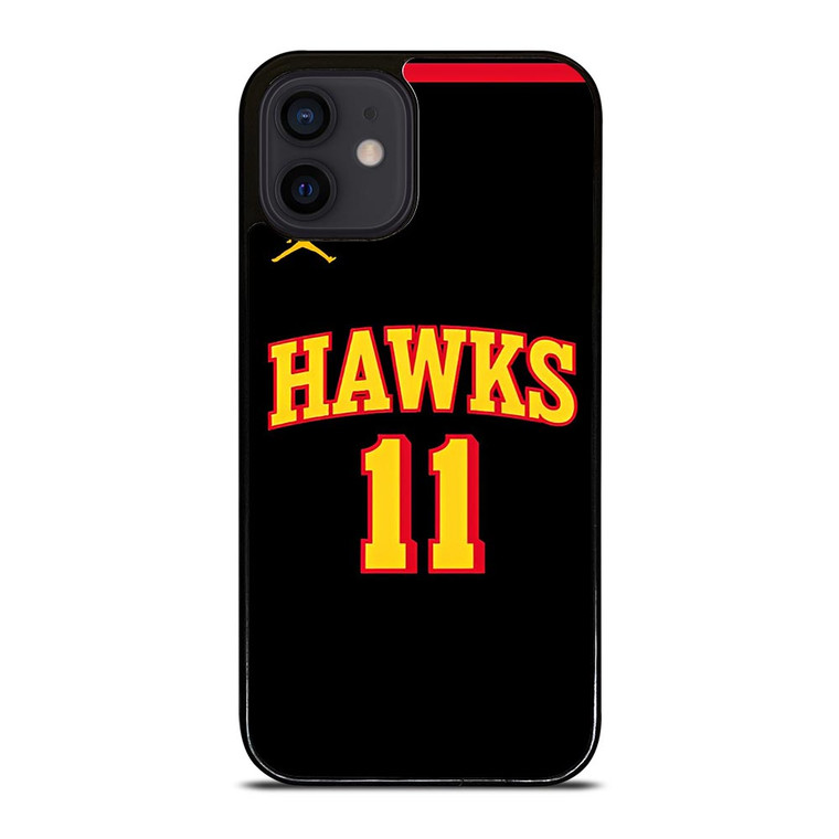 TRAE YOUNG ATLANTA HAWKS BLACK iPhone 12 Mini Case