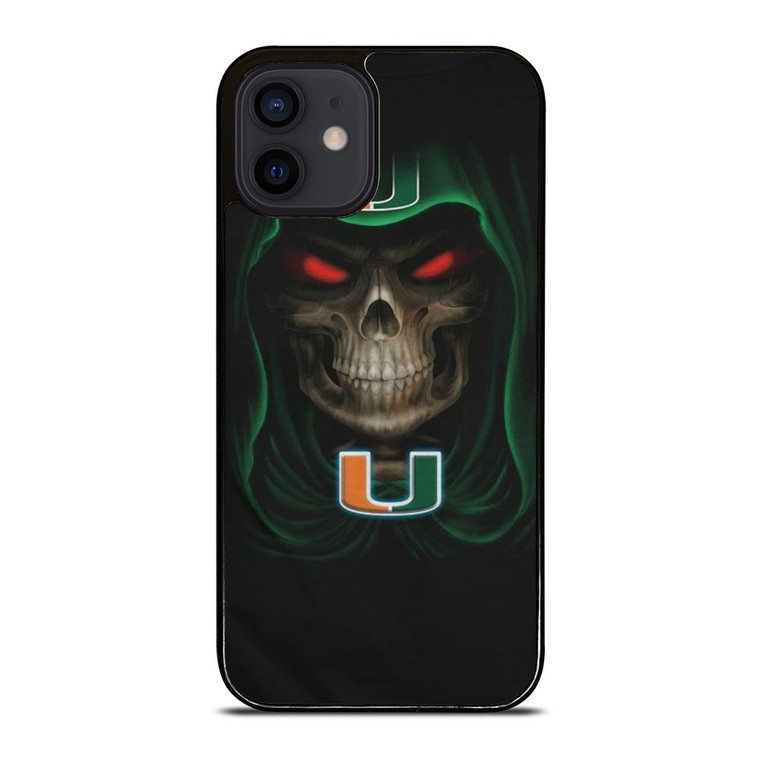 UM MIAMI HURRICANES SKULL iPhone 12 Mini Case