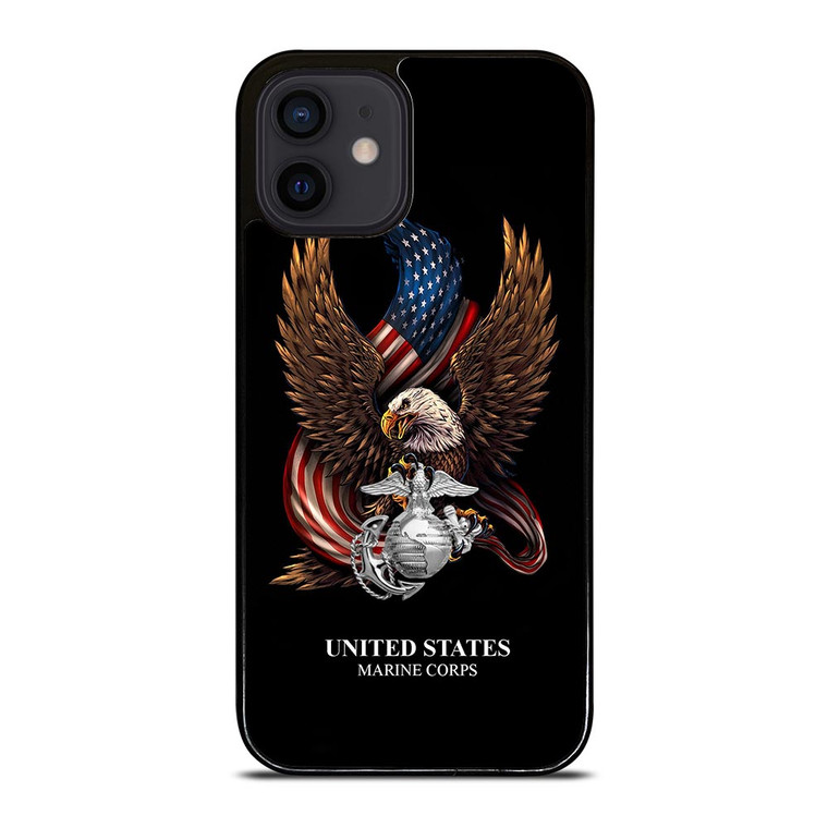 UNITED STATES MARINE CORPS USMC LOGO iPhone 12 Mini Case