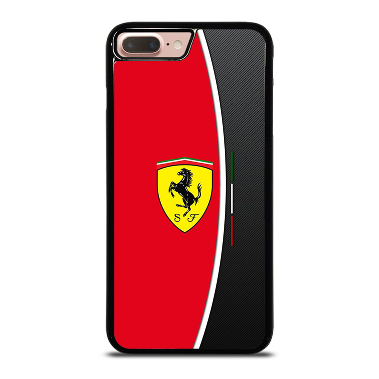 FERRARI LOGO NEW iPhone 8 Plus Case FERRARI LOGO NEW iPhone 8 Plus Case